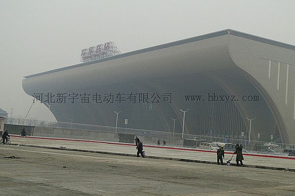 石家莊新火車在今日啟用，躍迪移動警務(wù)為安保提供保障