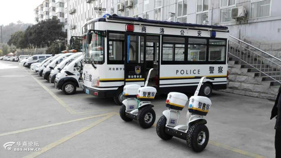 轉(zhuǎn)載！商洛公安獲贈的電動巡邏車、單警雙輪車將投入春節(jié)安保