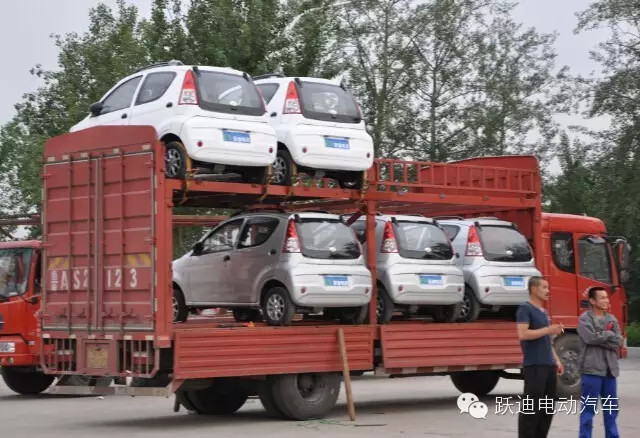 躍迪電動汽車，總裝下線發(fā)車湖南