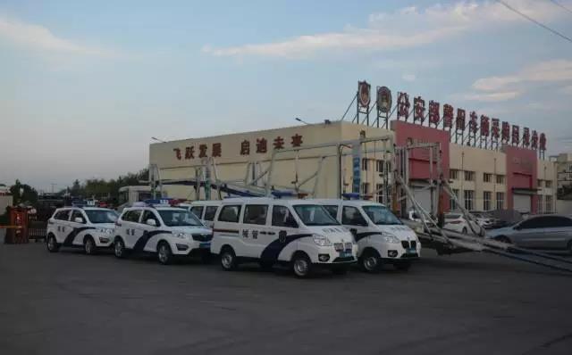 助力城市管理—躍迪電動城管巡邏車批量發(fā)往灤南縣！