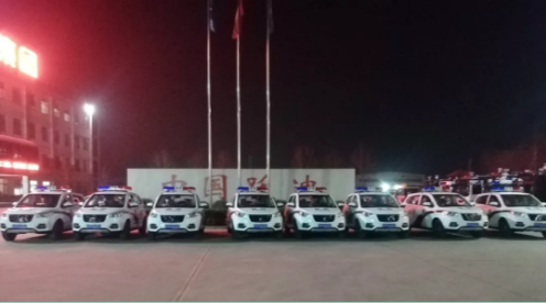 護航兩會，躍迪在行動|躍迪電動警用巡邏車海南執(zhí)勤，助力和諧兩會