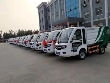 上門收運(yùn)！甘肅省批量購入的廚余垃圾車正式投入使用