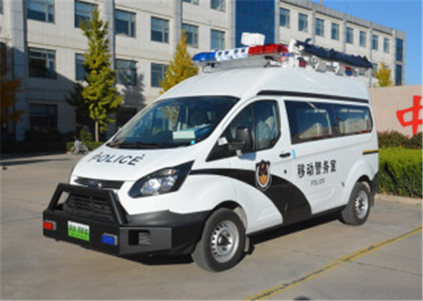廣東省采購的躍迪移動警務室從躍迪集團順利發(fā)車
